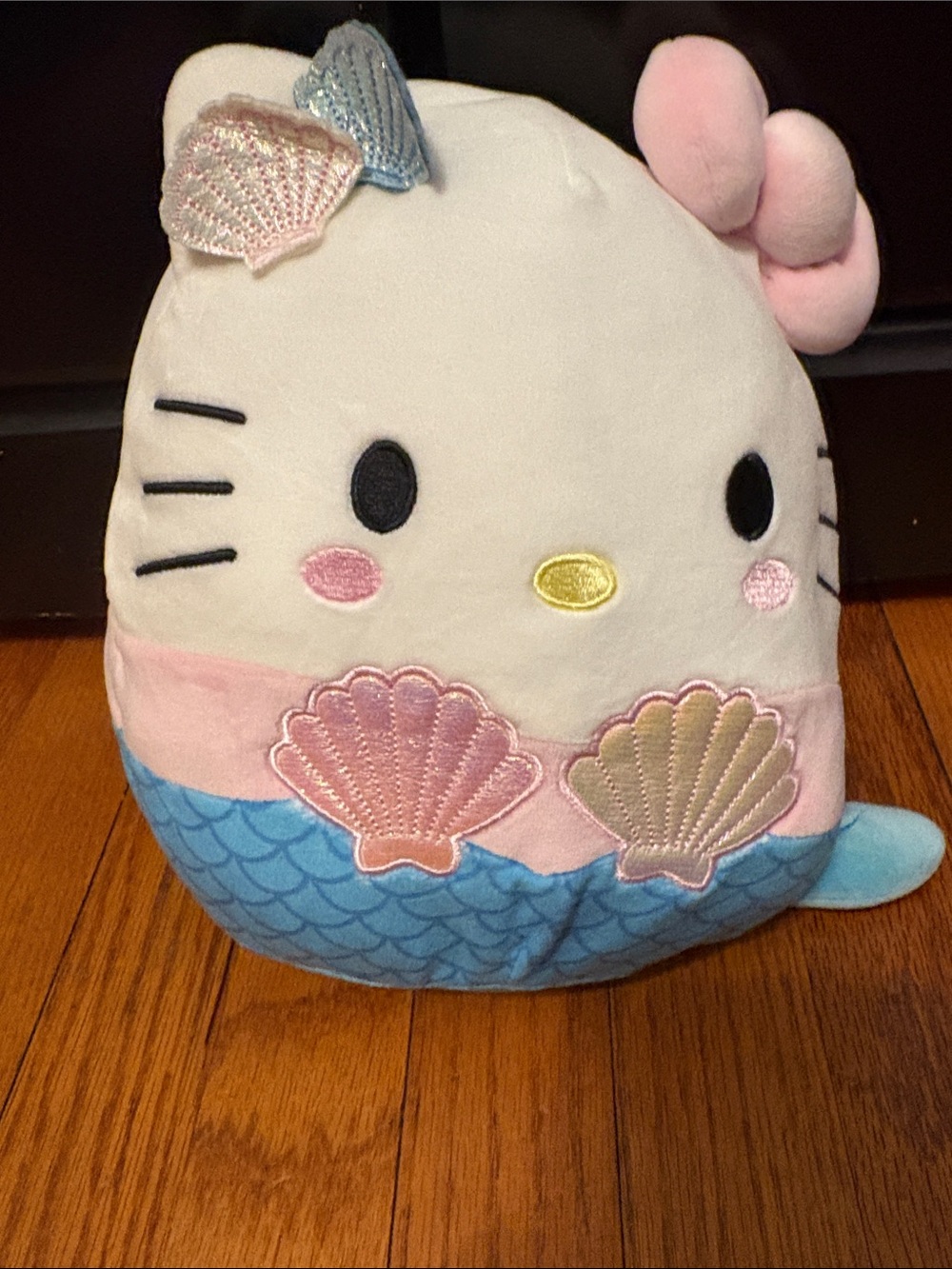 Hello Kitty Mermaid Accent Pillow - White, Pink & Blue